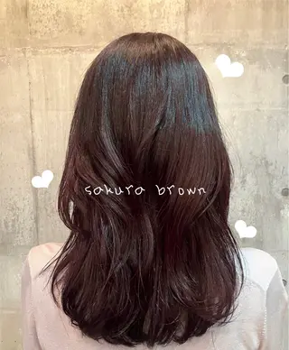 ロング カラー 天使の輪໒꒱⋆ﾟ 量産中🎀のヘアスタイル