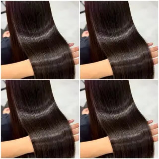 ロング カラー 髪質改善 艶髪矯正 エクステ かいり✂️のヘアスタイル