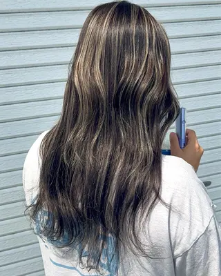 ロング カラー 大竹里旺/belle /インナーカラーのヘアスタイル