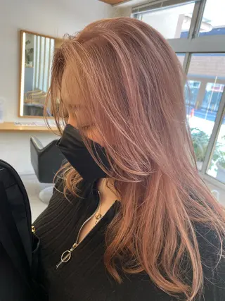 カラー 松下 颯のヘアスタイル