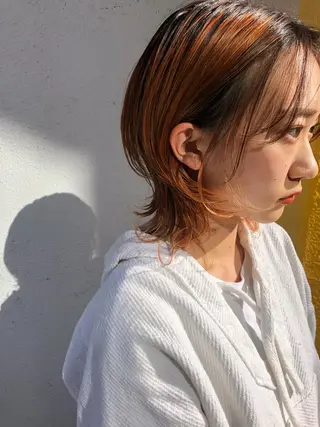 ショート カラー 🌈圧倒的デザイン力 内井省吾のヘアスタイル