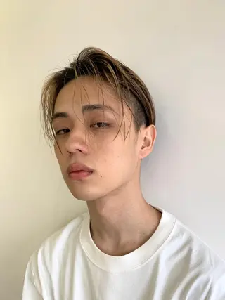 メンズ 🌿似合わせ透明感 カラー松本朋幸🌿のヘアスタイル