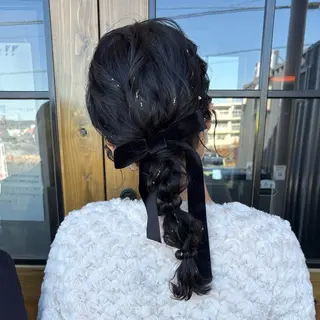 ヘアアレンジ 加藤 結奈のヘアスタイル