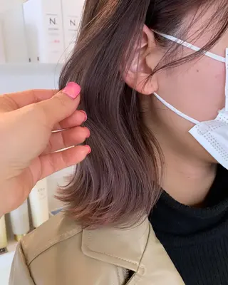 ミディアム 🎀透明感カラーෆ 🪄Maikoのヘアスタイル