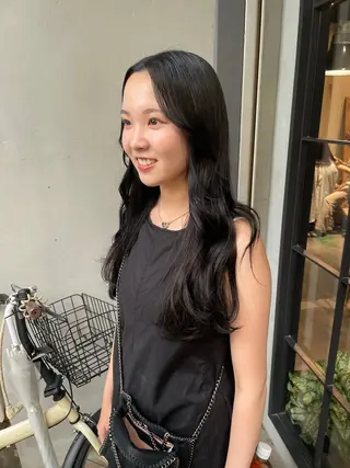 ロング fubuki🪷 似合わせカットカラーのヘアスタイル