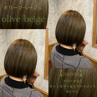 ミディアム カラー 🫧美髪＆艶カラー 増田魁土🫧のヘアスタイル