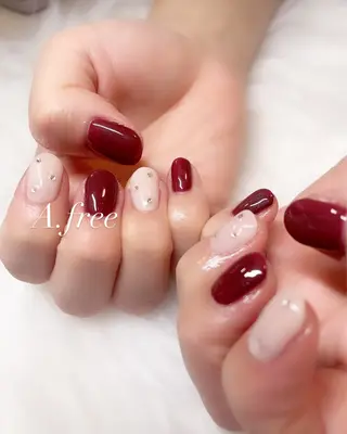 ネイル A.free✧*｡ アレルギー対応✧*｡のネイルデザイン