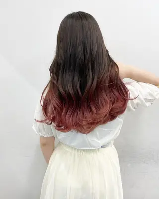 ロング カラー 【公式】amble luxe 中野のヘアスタイル