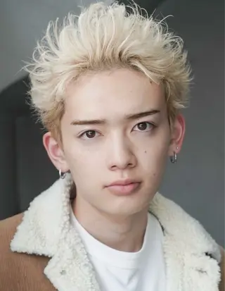 ショート カラー メンズ +~ing （カライング）所属・メンズカット/パーマ 酒井勘汰のヘアスタイル