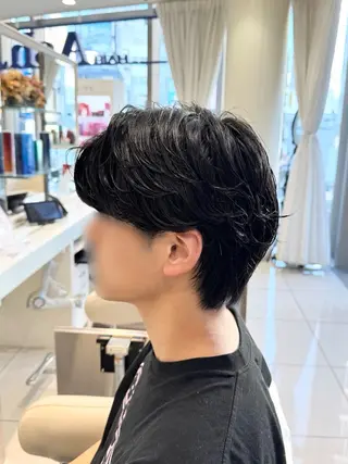 パーマ メンズ 【𝐀𝐬𝐡-池袋 】ひな💭🎀のヘアスタイル