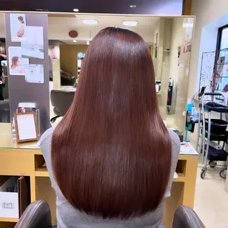 ロング 縮毛・酸性ストレート 特化のヘアスタイル