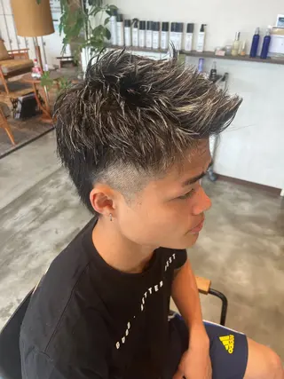 ショート レディースカット モデル募集中/田中楓のヘアスタイル