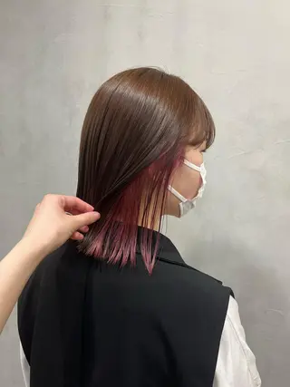 ショート カラー 🫧tomoka 透明感カラー🫧のヘアスタイル