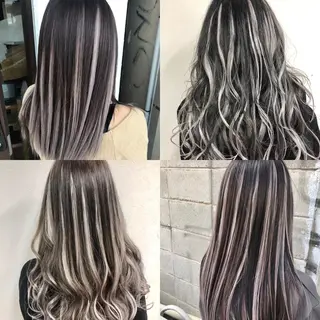 カラー ダブルスキルエクステ /羽エクステ白石宇由のヘアスタイル