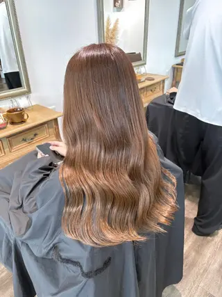 ロング 池澤 京華のヘアスタイル