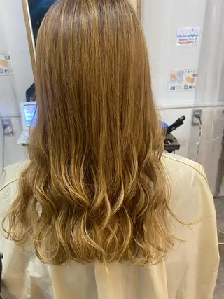ロング カラー くせ毛多毛特化 高橋　淳のヘアスタイル