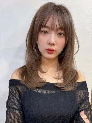 ロング カラー 似合わせレイヤー 🇰🇷荒木洋文のヘアスタイル