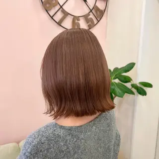 ミディアム カラー 韓国ヘア🧸髪質改善 🧸きくちみさきのヘアスタイル