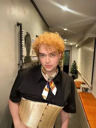 ショート カラー メンズ タナカ カナ🫧のヘアスタイル
