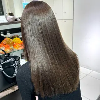 ロング カラー ヘアアレンジ ブリーチなしカラー /新百合ヶ丘/安形翔のヘアスタイル