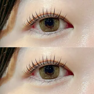 マツエク・マツパ 笠井 彩花のマツエク・マツパデザイン