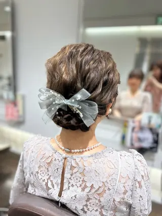 セミロング ヘアアレンジ 韓国カラーお任せ❤️ アサコサユリ🎀の眉毛・アイブロウイメージ