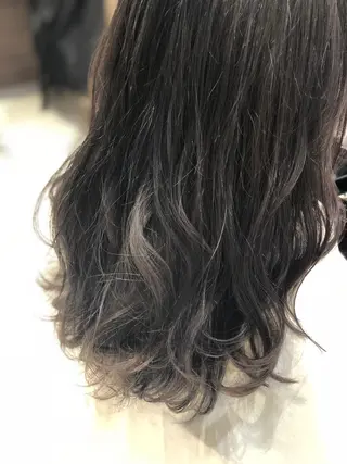 ミディアム カラー 店長 小池アキトのヘアスタイル