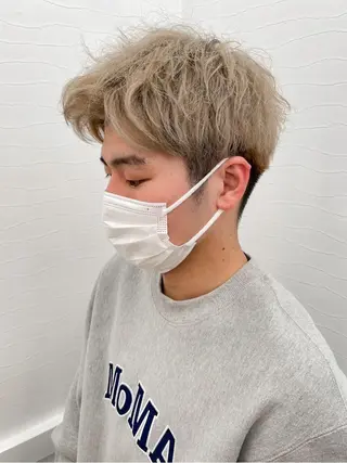 ショート カラー メンズ Mintleaf 💛MAYUKOのヘアスタイル