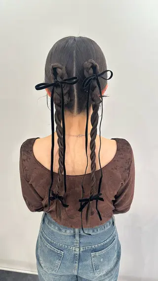 ロング ヘアアレンジ かいき/レイヤー /ボブ/髪質改善のヘアスタイル