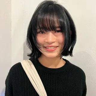 ミディアム カラー Iris./ kawai nanaのヘアスタイル