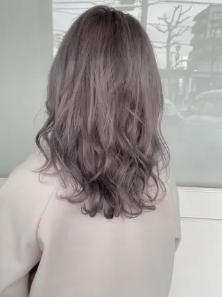 ミディアム カラー 杉田 健太のヘアスタイル