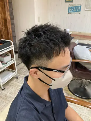 ショート メンズ 💥桜木町メンズ専門 💥ルキのヘアスタイル