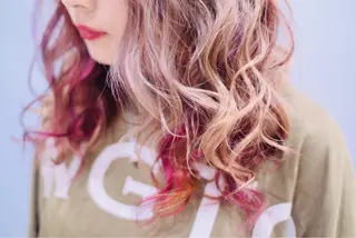 セミロング GATE. staffのヘアスタイル