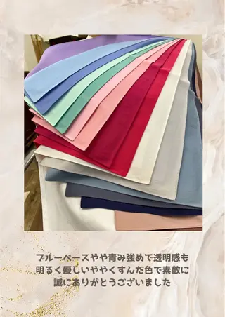パーソナルカラー診断 自由が丘💐ブルームのその他イメージ