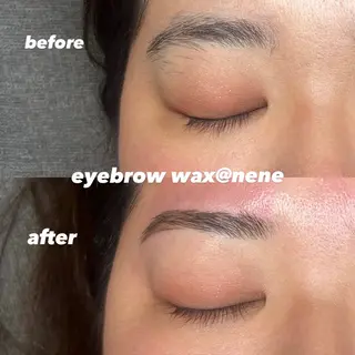 アイブロウ 垢抜け美眉wax 肌質改善🤍Neneの眉毛・アイブロウイメージ