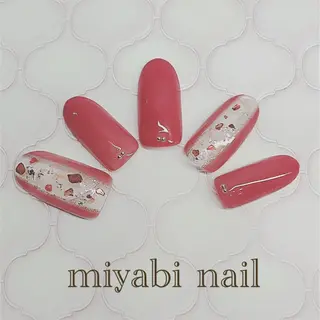 ネイル miyabi nail 桂川駅近くのネイルデザイン