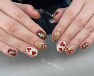 ネイル 神田 ココナッツのネイルデザイン