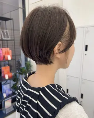 ショート くろかわ まいのヘアスタイル