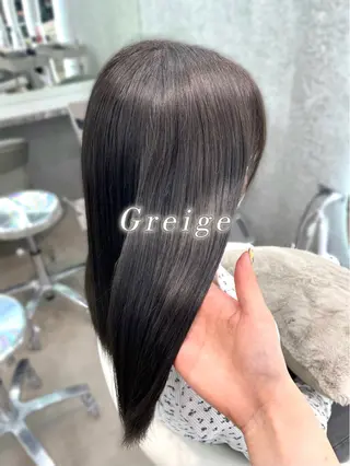 セミロング 大宮🤍縮毛矯正 レイヤー🪽なるのヘアスタイル