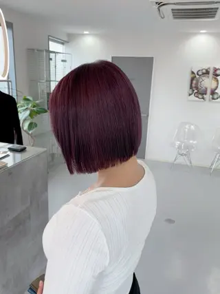 ショート カラー 🫧透明感カラー🫧 加茂丈登のヘアスタイル