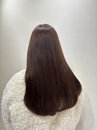 ロング レイヤーカット/髪質 改善/momo🎀のヘアスタイル