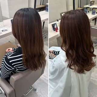 ミディアム release ✨金井栄花のヘアスタイル