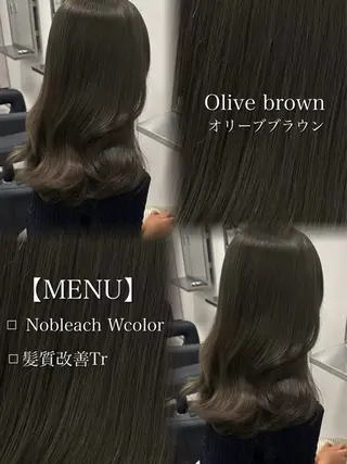 ロング カラー mao⭐️ 透明感カラー‎⭐️のヘアスタイル