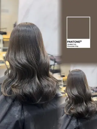 ミディアム カラー L.E.M 仙台のヘアスタイル