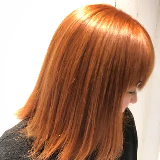 ミディアム カラー 川口髪質改善ウルトワ 🌈毛島健樹🌈のヘアスタイル