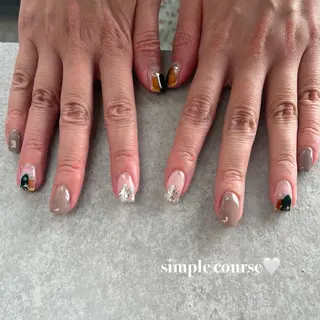 ネイル 🤎Two ERI🤎のネイルデザイン