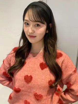 ロング カラー コトミ【メンズ】 【曲がる縮毛矯正】のヘアスタイル