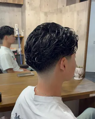 メンズショート メンズ特化パーマのヘアスタイル