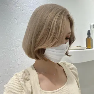 ショート 艶カラー/韓国風ヘア 🩵shioneのヘアスタイル