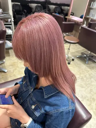 カラー かいき/レイヤー /ボブ/髪質改善のヘアスタイル